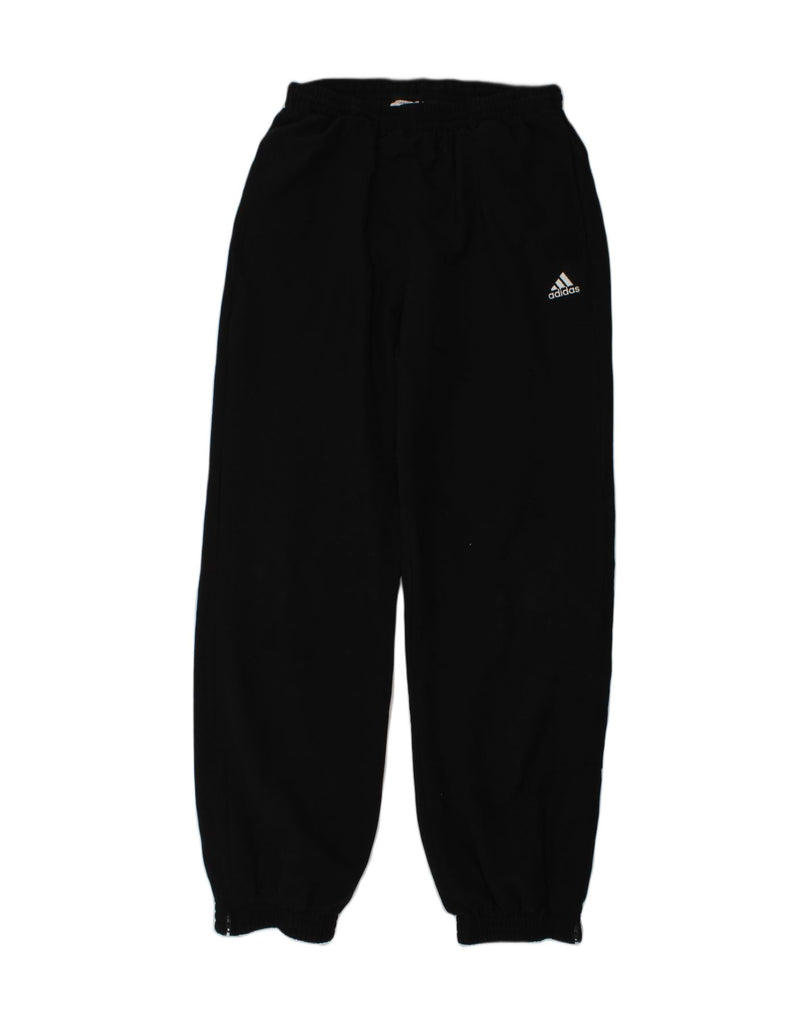 ADIDAS Boys Tracksuit Trousers Joggers 11-12 Years Black Polyester | Vintage Adidas | Thrift | Second-Hand Adidas | Used Clothing | Messina Hembry 