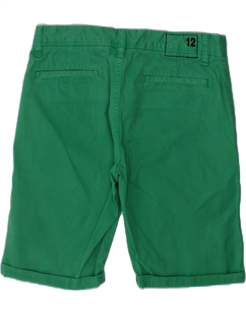 SUN68 Boys Chino Shorts 11-12 Years W28 Green Cotton | Vintage Sun68 | Thrift | Second-Hand Sun68 | Used Clothing | Messina Hembry 