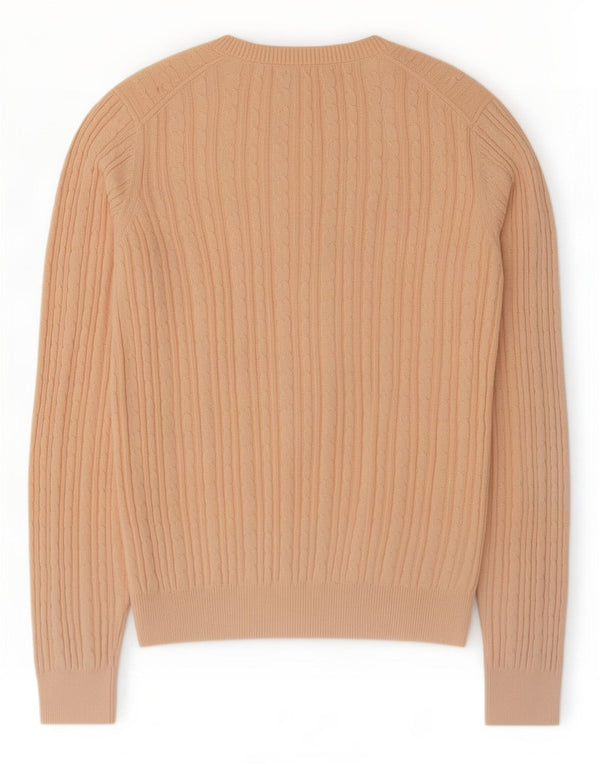 Jack Wills Womens Boat Neck Jumper Sweater UK 12 Medium Pink Cotton