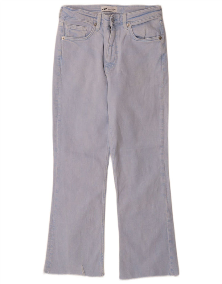 Zara Womens Bootcut Jeans EU 36 XS W26 L28 Blue Cotton