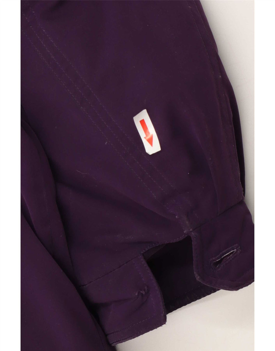 Vintage Womens Oversized Padded Coat EU 46 XL Purple Polyester