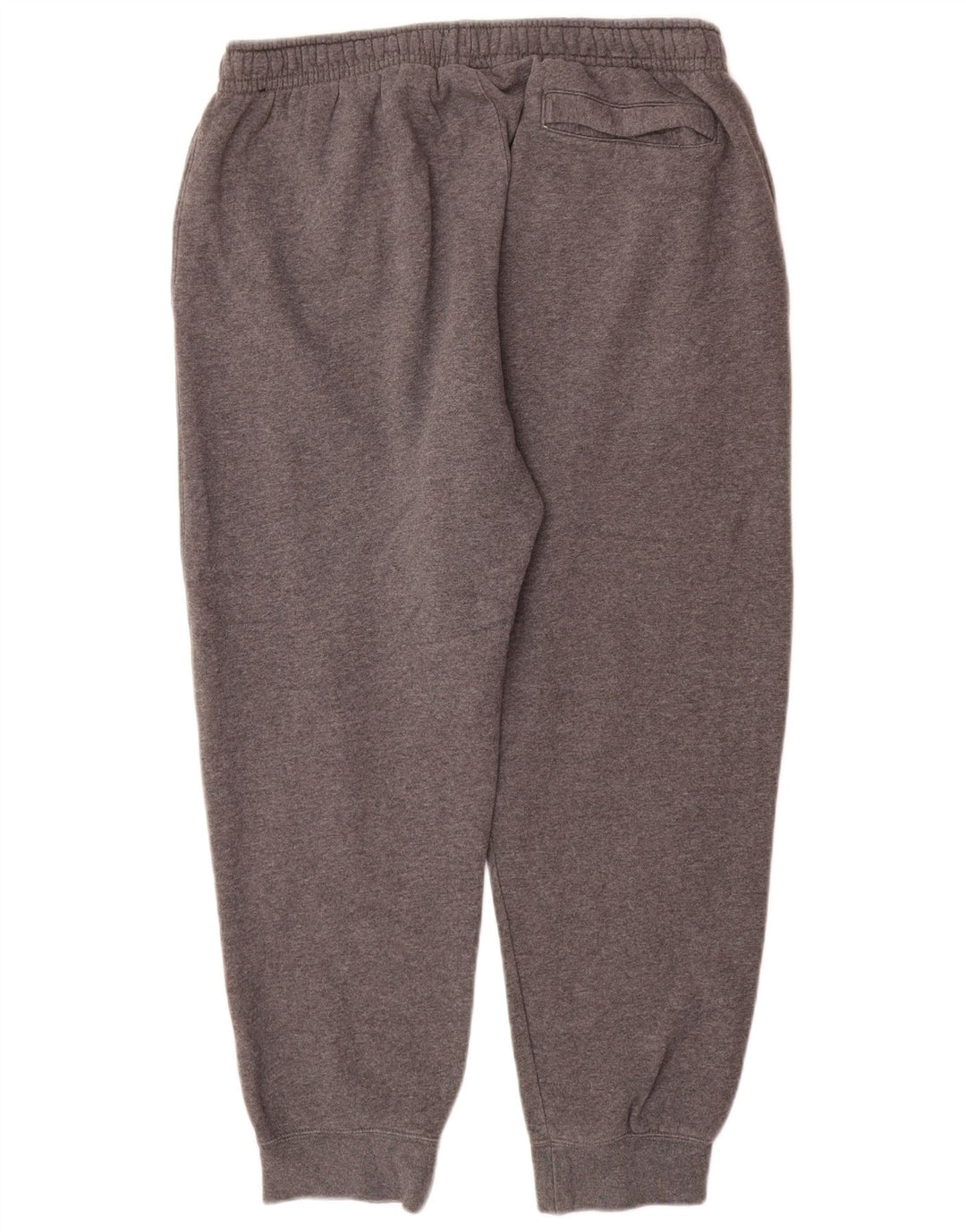 Nike Mens Tracksuit Trousers Joggers Large  Grey Cotton