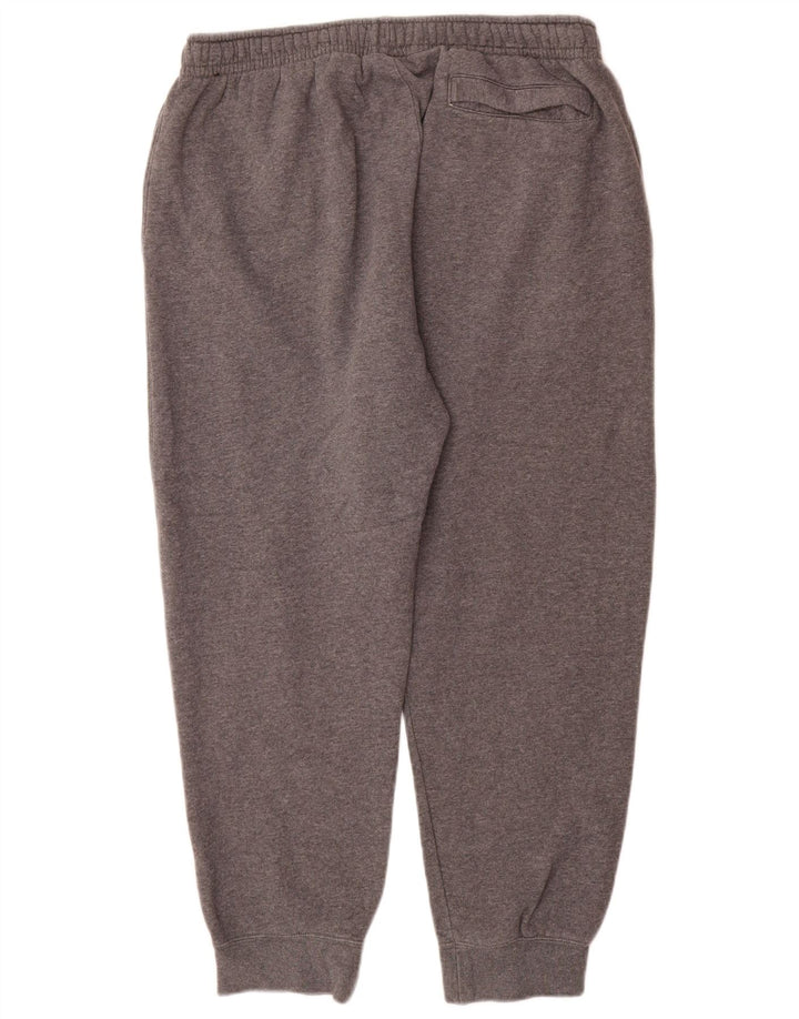 Nike Mens Tracksuit Trousers Joggers Large  Grey Cotton