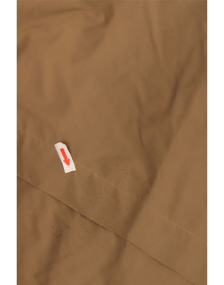 North Sails Mens Windbreaker Jacket UK 42 XL Brown Polyamide