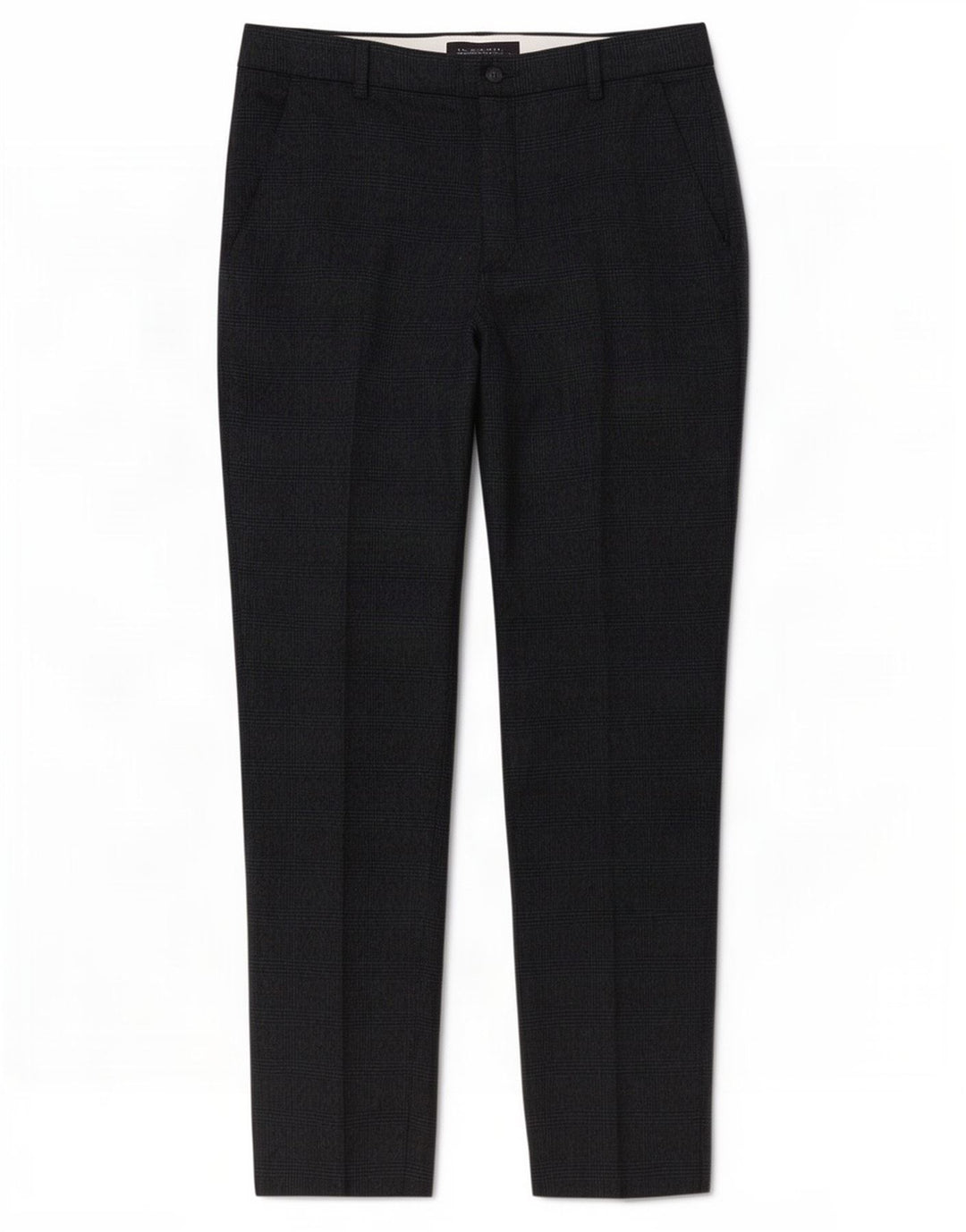 Marks & Spencer Womens Suit Trousers UK 12 Medium W32 L28 Navy Blue Check