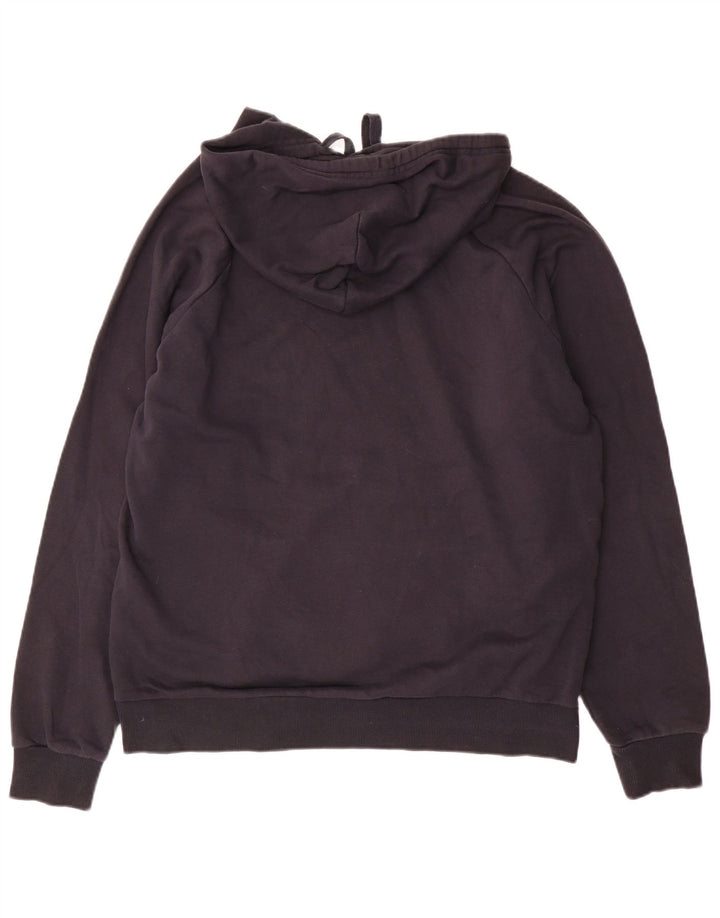Under Armour Mens Hoodie Jumper Large Black Cotton