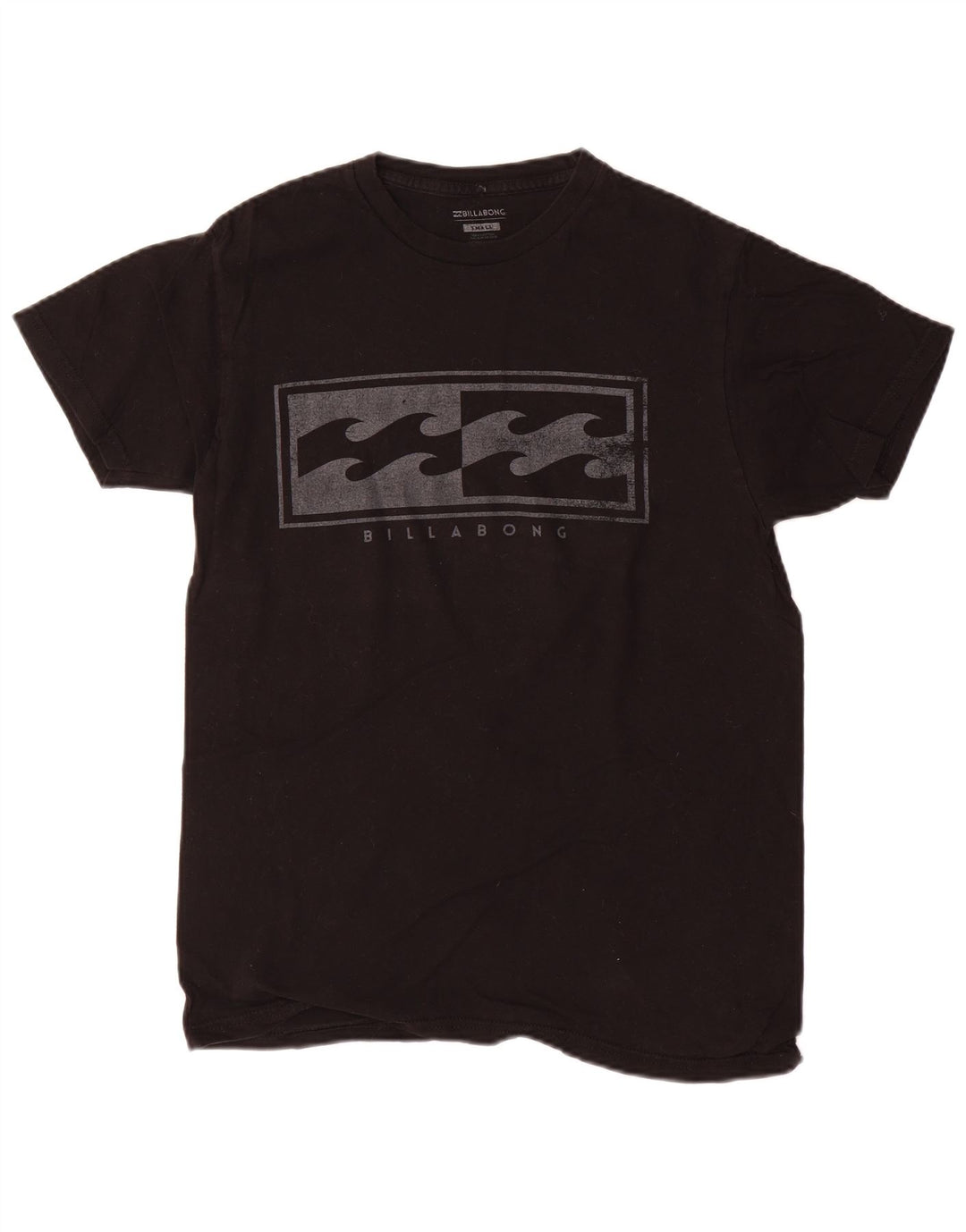 Billabong Mens Graphic T-Shirt Top Small Black Cotton