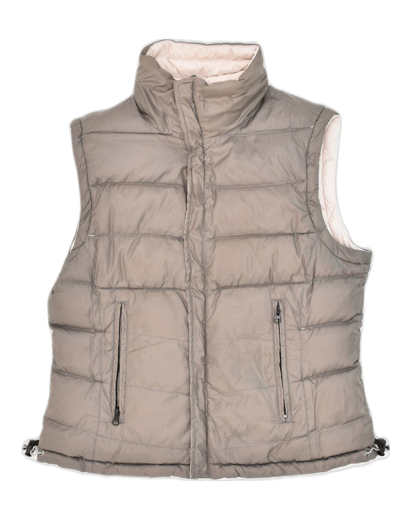 DOLOMITE Mens Reversible Padded Gilet UK 38 Medium Grey Polyester | Vintage Dolomite | Thrift | Second-Hand Dolomite | Used Clothing | Messina Hembry 