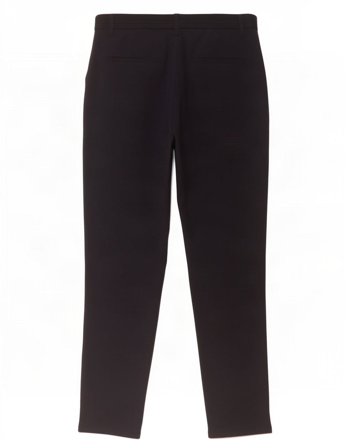 Zara Womens Straight Suit Trousers Medium W30 L30 Navy Blue Polyester