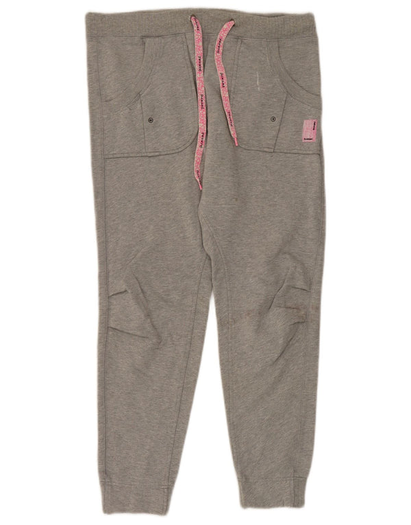 Diesel Womens Tracksuit Trousers Joggers UK 14 Medium  Grey Cotton