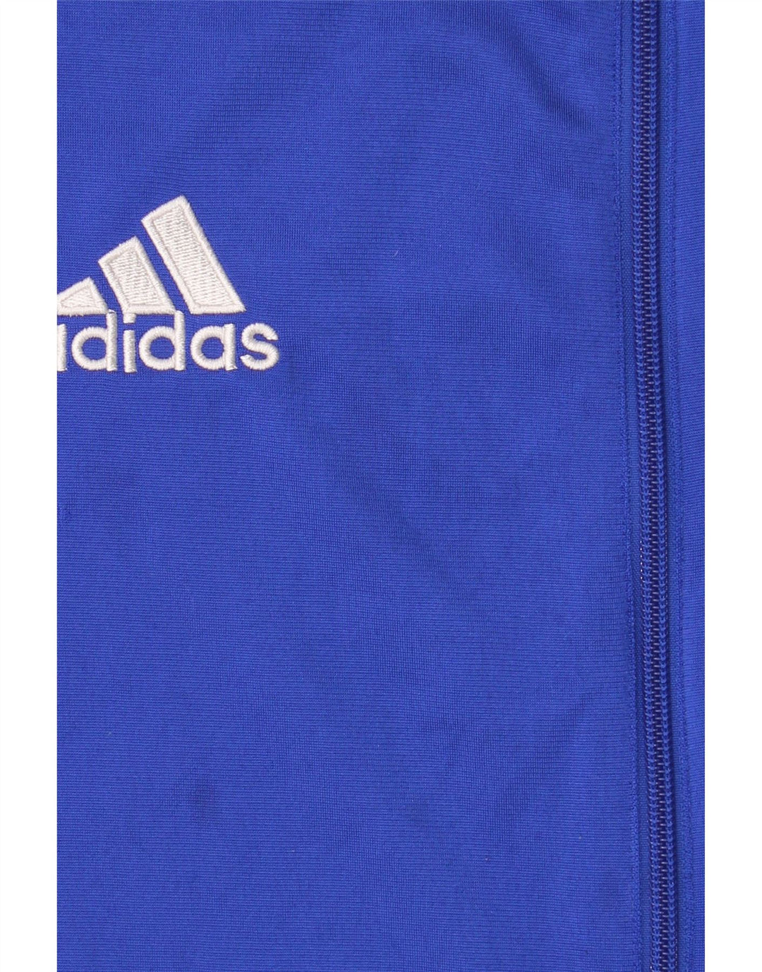 Adidas Mens Tracksuit Top Jacket XL Blue Colourblock Polyester