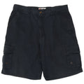 FILA Mens Cargo Shorts IT 52 XL W36 Navy Blue