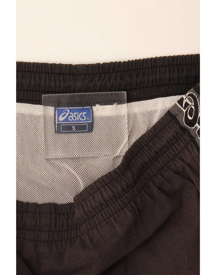 Asics Mens Graphic Swimming Shorts Small  Black