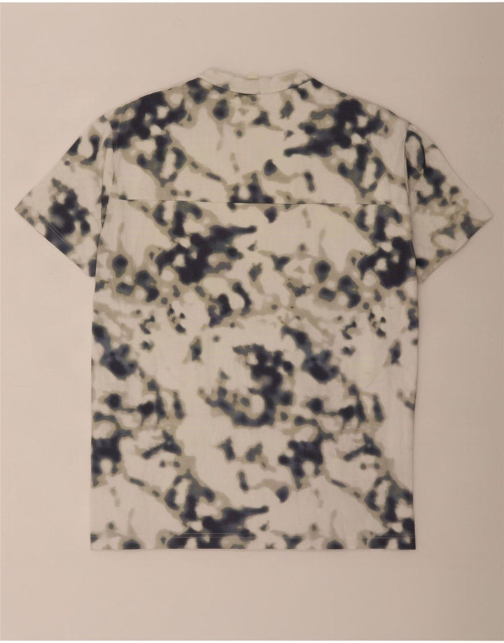Cos Mens T-Shirt Top Medium Multicoloured Tie Dye Cotton