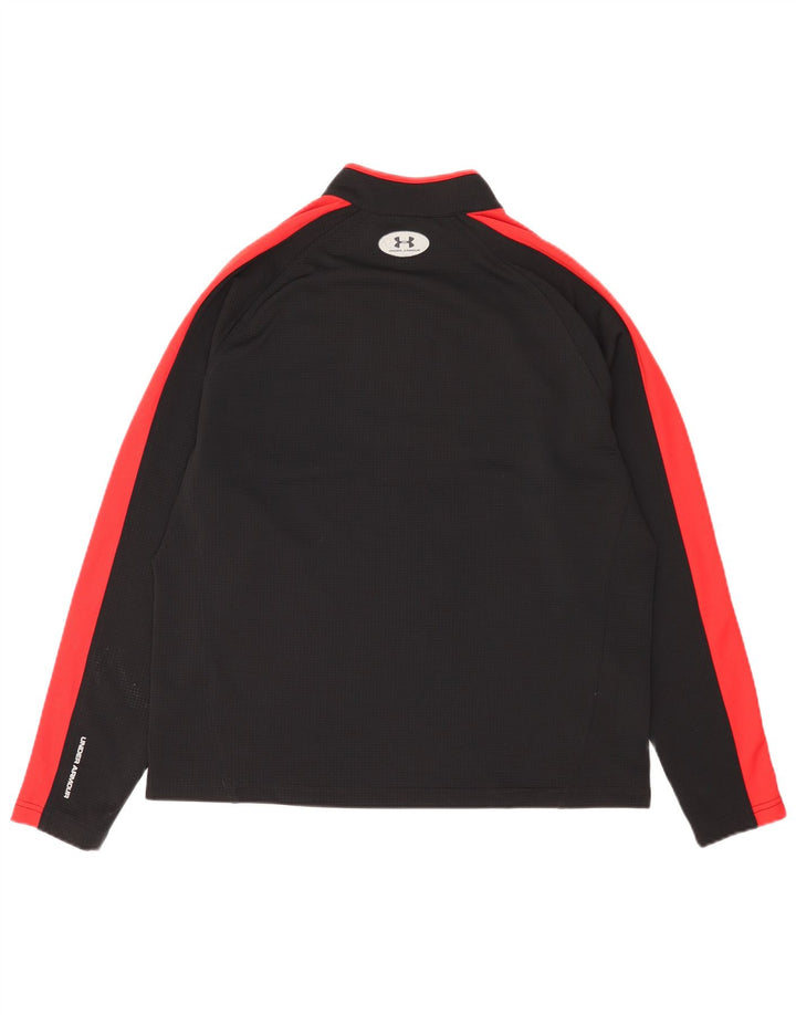 Under Armour Mens Allseason Gear Pullover Tracksuit Top Large Black