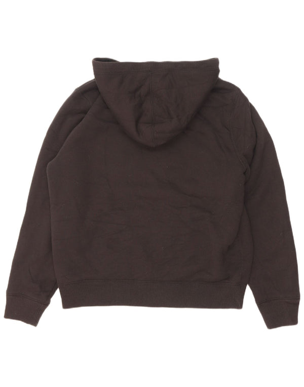 Gap Mens Graphic Zip Hoodie Sweater XL Black Cotton