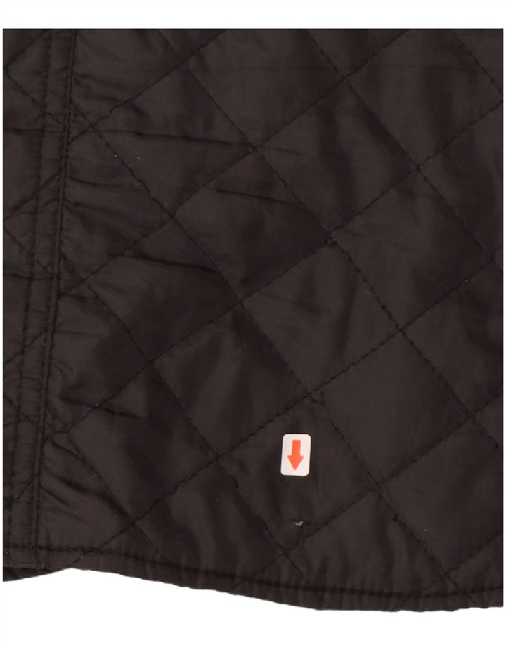 Tucano Urbano Mens Quilted Jacket UK 36 Small Black Polyester