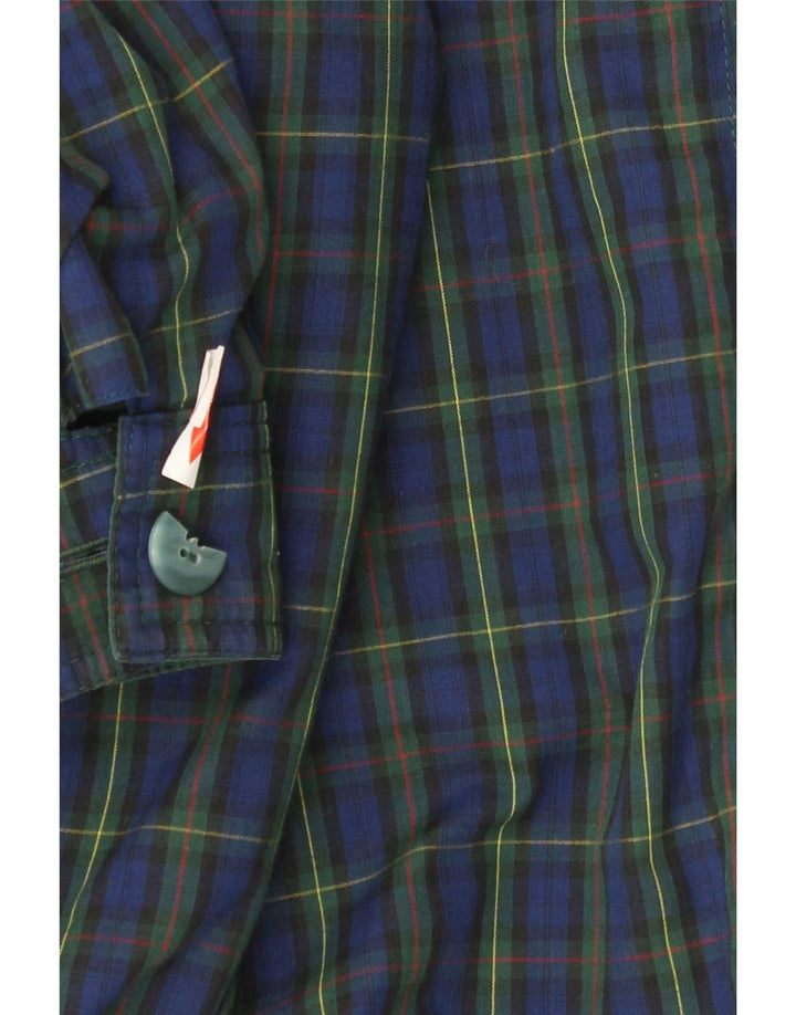 Vintage Mens Reversible Jacket UK 38 Medium Green Polyester