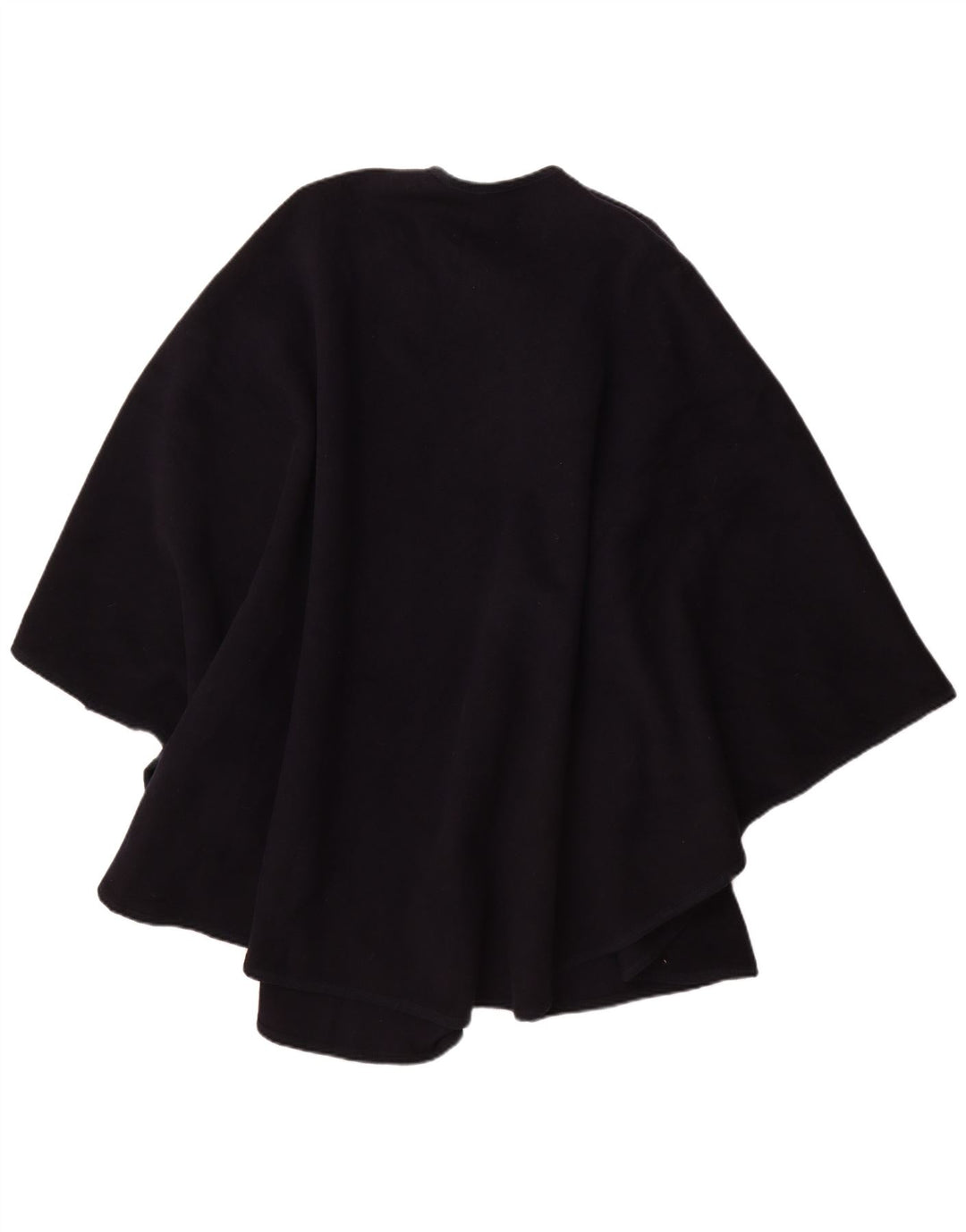 Vintage Womens Poncho Coat One Size Navy Blue