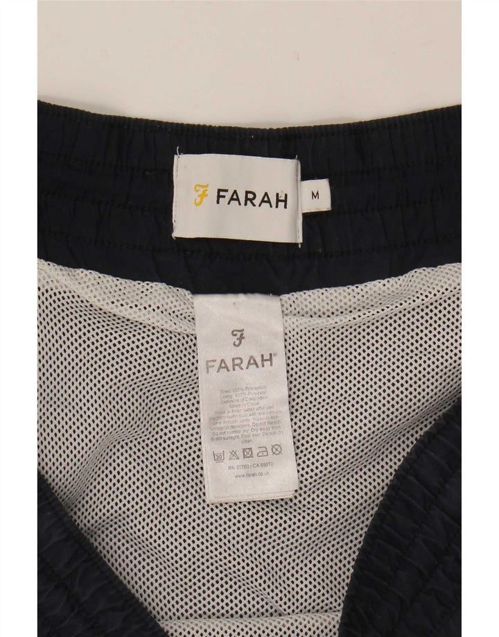 Farah Mens Swimming Shorts Medium Navy Blue Polyamide