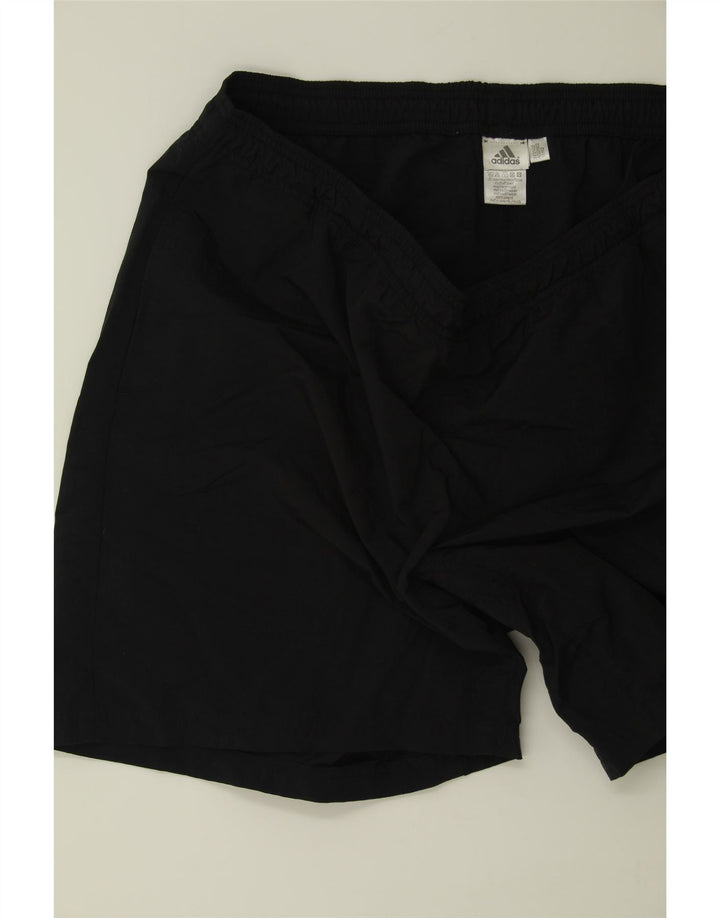 ADIDAS Mens Sport Shorts XL  Black Polyester Vintage Adidas and Second-Hand Adidas from Messina Hembry 