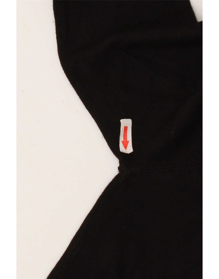 Zara Womens Roll Neck Jumper Sweater UK 8 Small Black