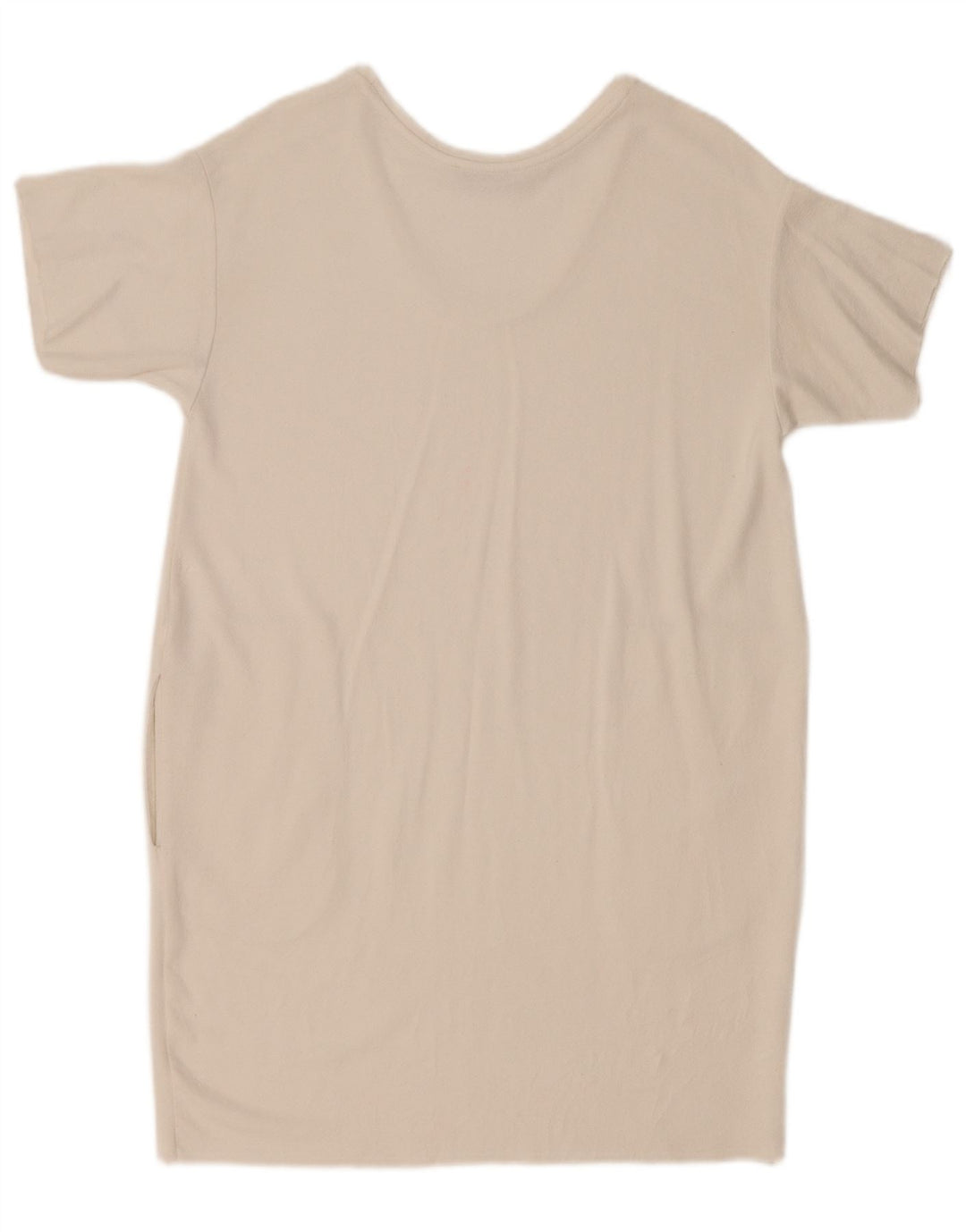 Zara Womens Oversized T-Shirt Dress UK 10 Small White