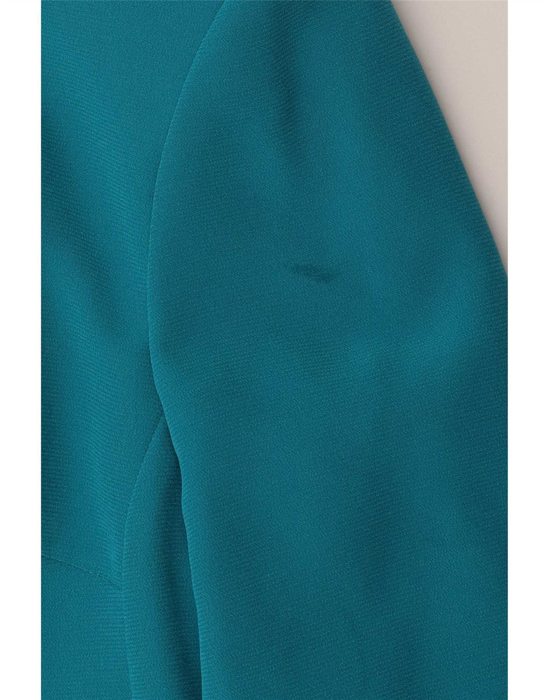 Vintage Womens Crop Blazer Jacket UK 12 Medium Blue