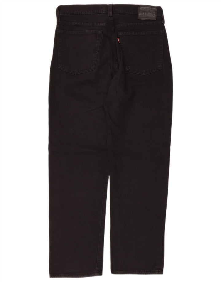 Levi's Womens Wedgie Straight Jeans W28 L26 Black