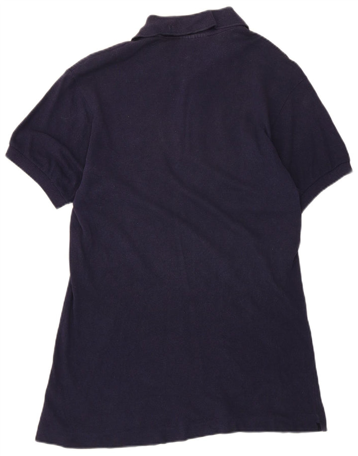 Lacoste Mens Polo Shirt XS Navy Blue Cotton