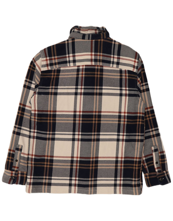 Marks & Spencer Mens Overshirt Flannel Shirt Large Multicoloured Plaid