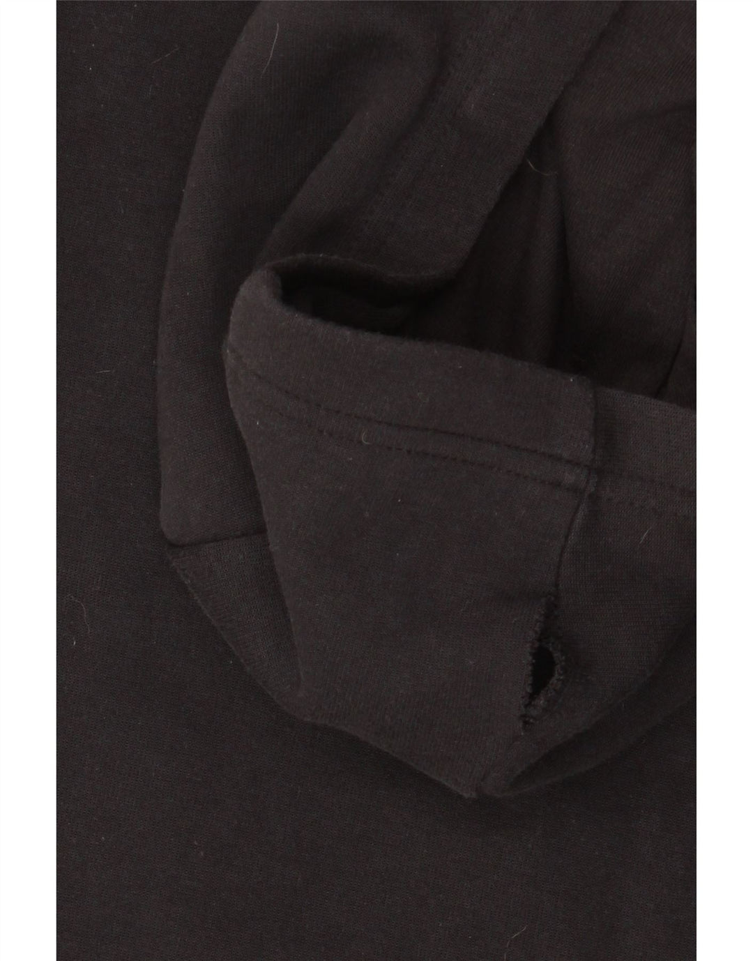 ADIDAS Boys Loose Fit Zip Hoodie Sweater 14-15 Years Black Cotton