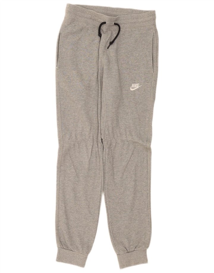 Nike Mens Tracksuit Trousers Joggers Small Grey Flecked