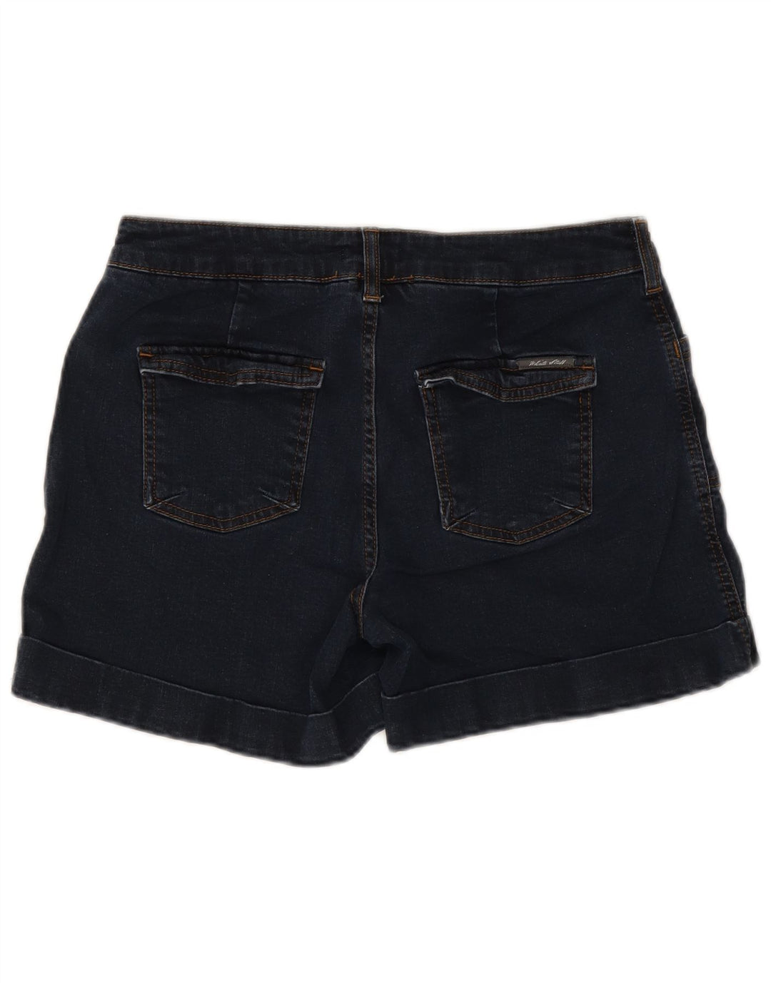 White Stuff Womens Denim Shorts UK 12 Medium W30 Navy Blue Cotton