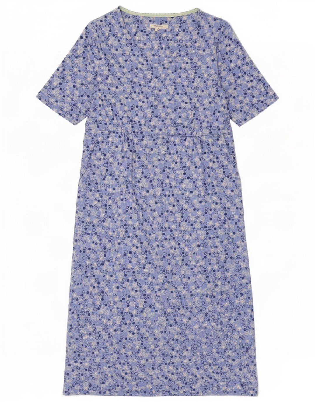 White Stuff Womens Maxi Dress UK 10 Small Blue Floral