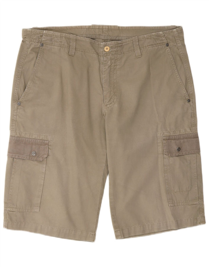 Jey Coleman Mens Cargo Shorts W36 Large Beige