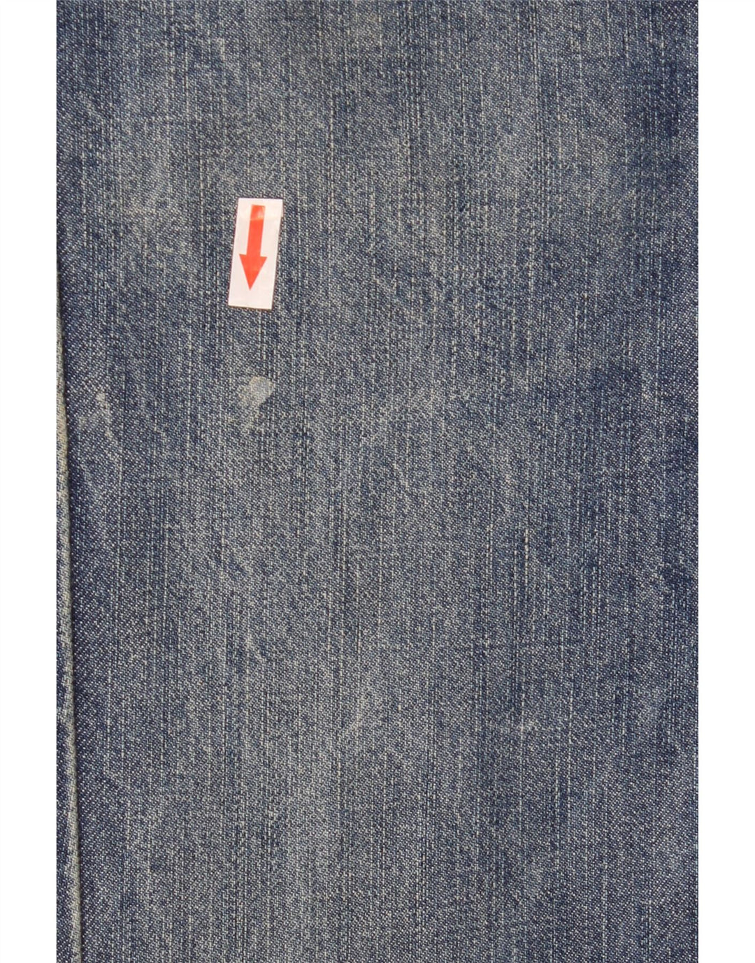 Levi's Mens Straight Jeans W33 L32 Blue Cotton