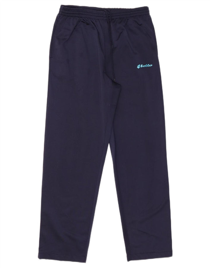 Lotto Mens Tracksuit Trousers Large  Navy Blue Polyester