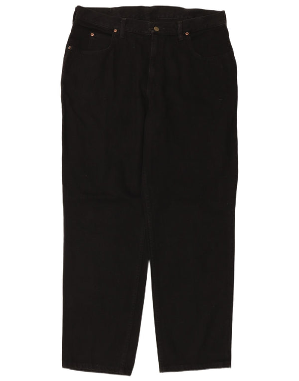 LEE Mens St.Louis Tapered Jeans W38 L32 Black Cotton