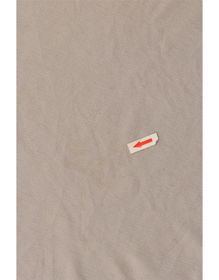 Zara Mens T-Shirt Top Medium Grey Cotton