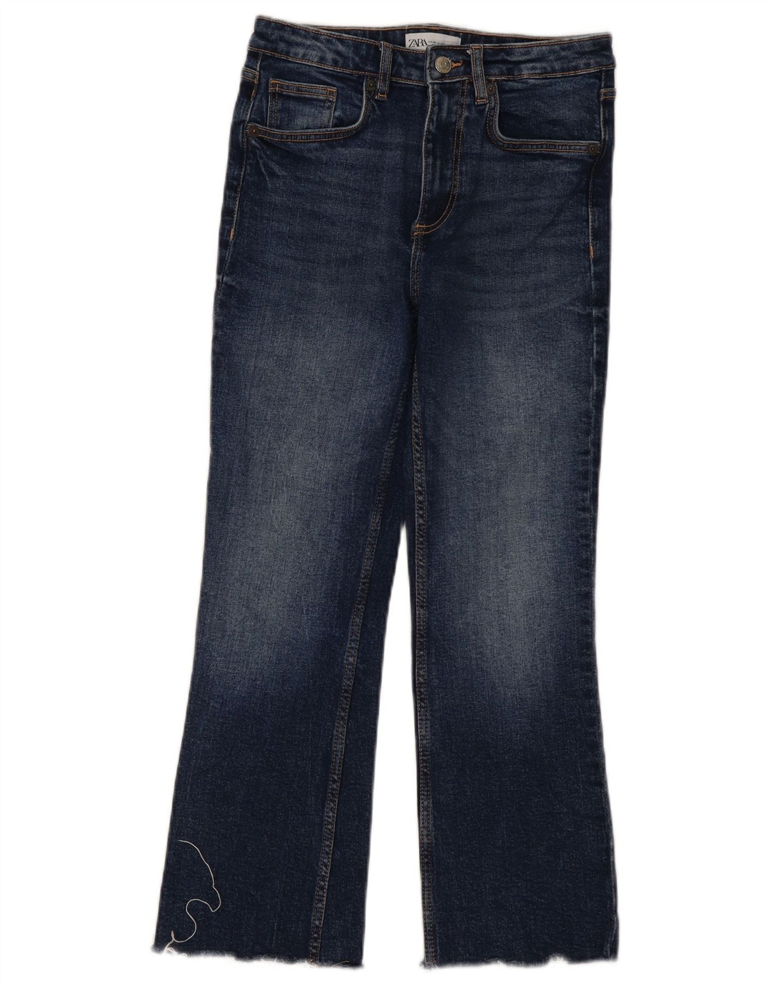 Zara Womens Bootcut Jeans EU 36 XS W26 L25 Navy Blue