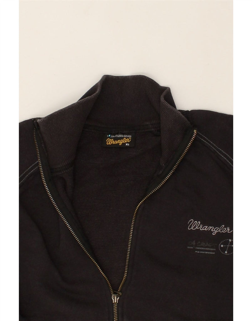 WRANGLER Mens Tracksuit Top Jacket XL Grey Cotton | Vintage Wrangler | Thrift | Second-Hand Wrangler | Used Clothing | Messina Hembry 
