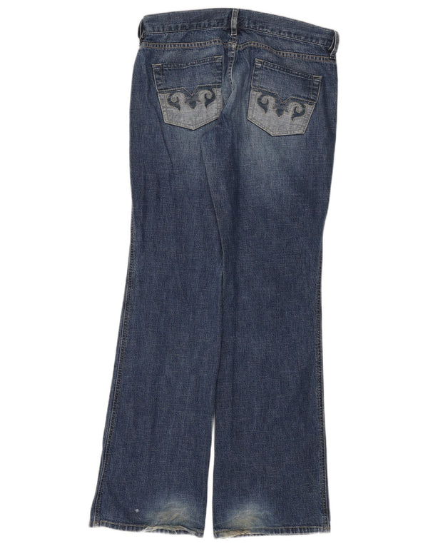 Diesel Womens Bootcut Jeans W30 L32 Blue Cotton