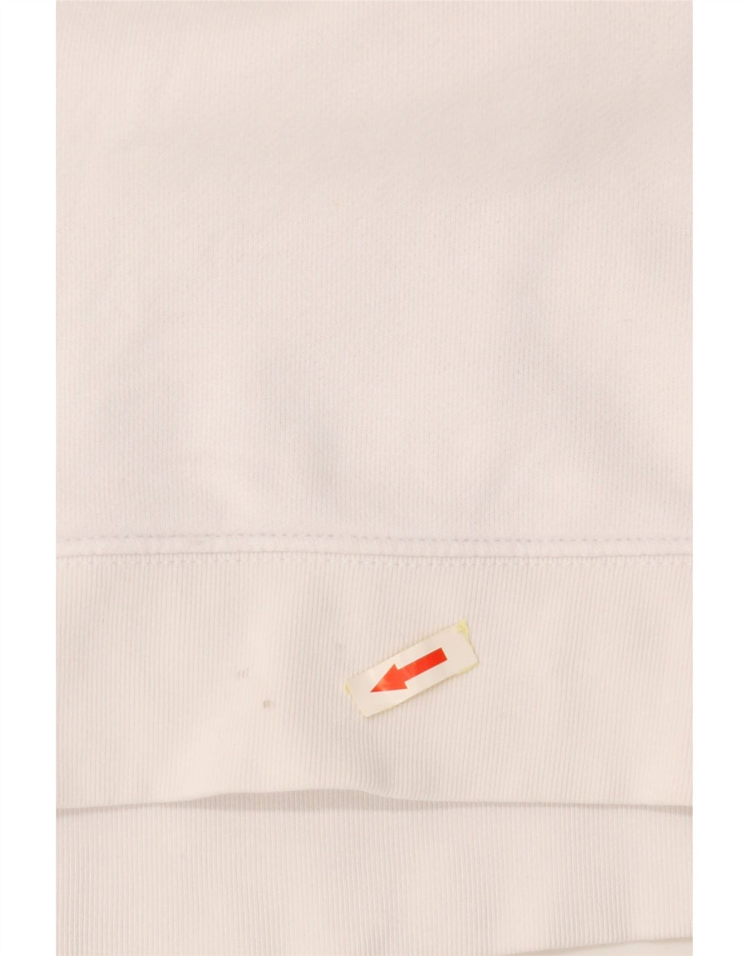 ADIDAS Womens Graphic Sweatshirt Jumper UK 14 Large White Cotton