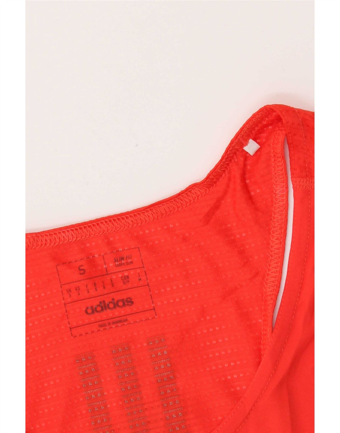Adidas Mens Aeroready Slim Fit Vest Top Small Red