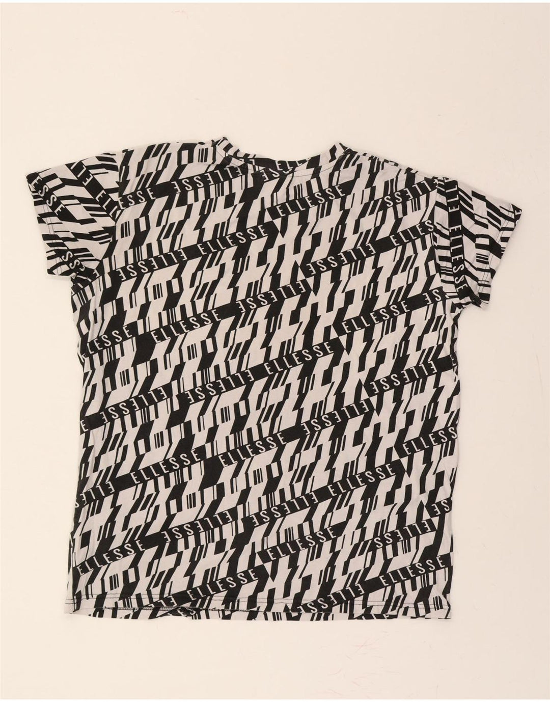 ELLESSE Mens Graphic T-Shirt Top Small White Cotton Vintage Ellesse and Second-Hand Ellesse from Messina Hembry 