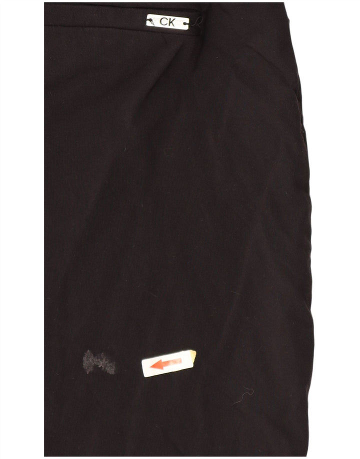 CALVIN KLEIN Womens Casual Shorts Medium W30 Black Rayon
