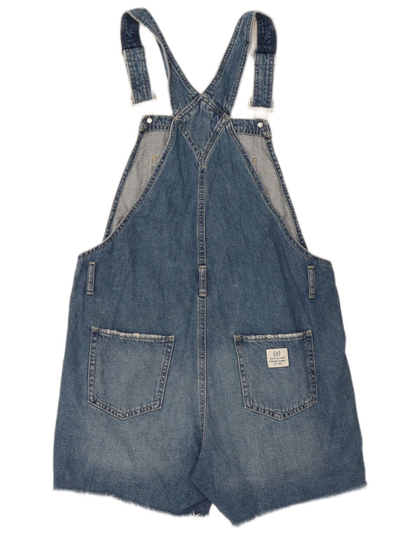 Gap Womens Dungarees Denim Shorts Medium W34 Blue Cotton
