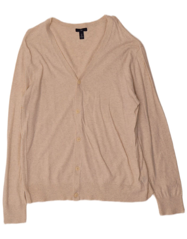 Gap Womens Cardigan Sweater UK 18 XL Beige Cotton