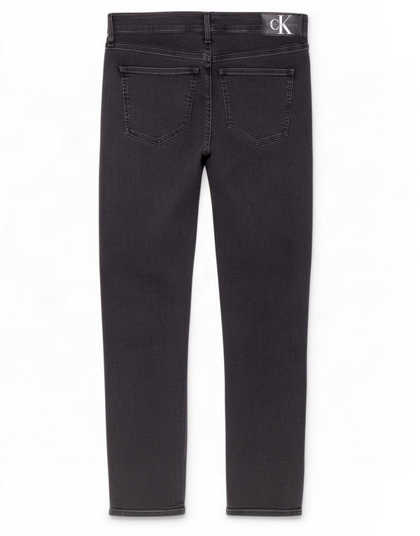 Calvin Klein Mens Skinny Jeans W38 L32 Black Cotton